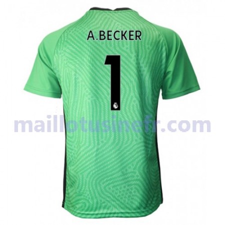 Maillot de Foot Liverpool Alisson Becker 1 Gardien Troisième 2020-21 Maillot de Foot Liverpool Alisson Becker 1 Gardien Troisième 2020-21